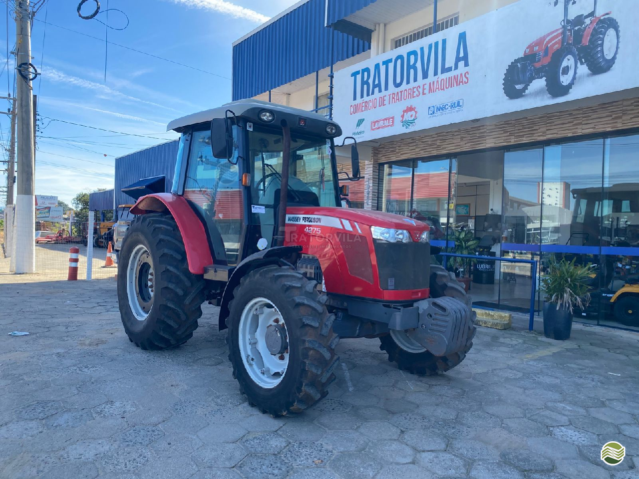 TRATOR MASSEY FERGUSON MF 4275 Tração 4x4 Tratorvila Tratores e Maquinas ICARA SANTA CATARINA SC